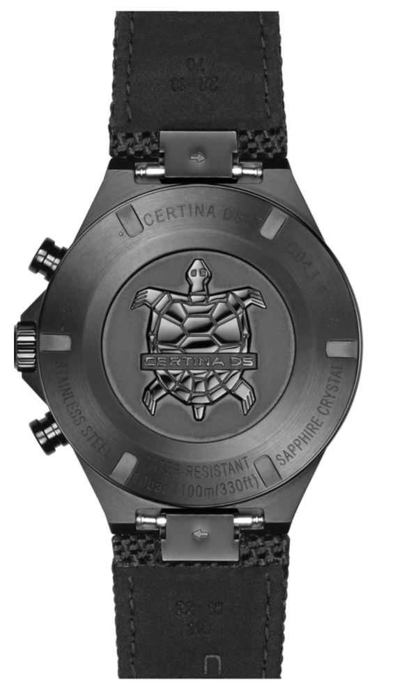 Мужские кварцевый часы Certina DS 7 C043.417.38.081.00 серый текстиль — Изображение 2