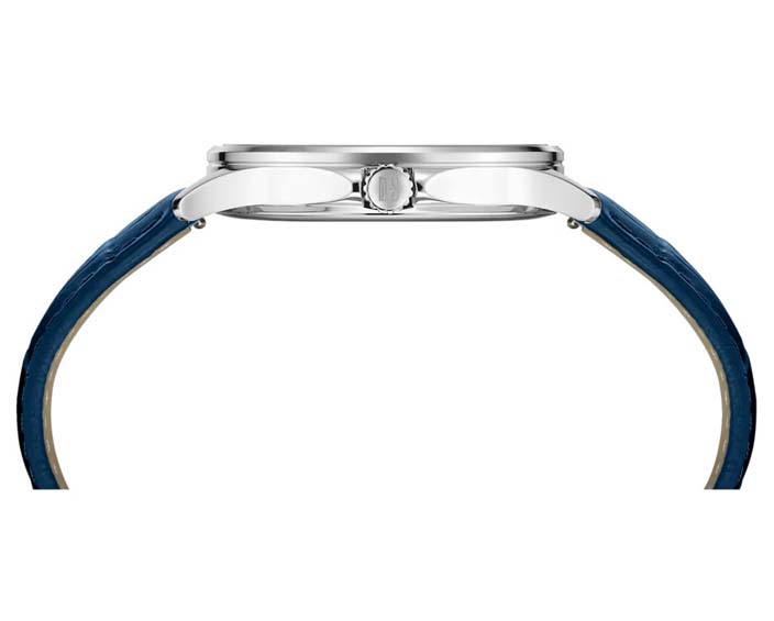 Мужские часы Certina DS 8 C045.410.16.041.00, механизм кварцевый, циферблат синий, браслет кожа — Изображение 4