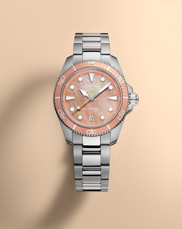 Женские кварцевый часы Certina DS Action C048.210.11.381.00  нержавеющая сталь — Изображение 6