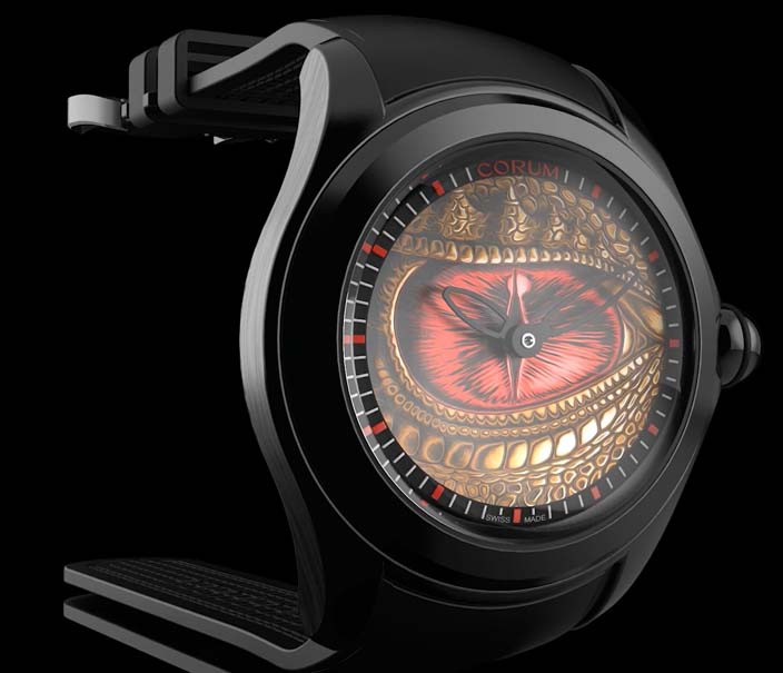 Мужские механический с автоподзаводом часы Corum Bubble L082-04508  каучук — Изображение 5
