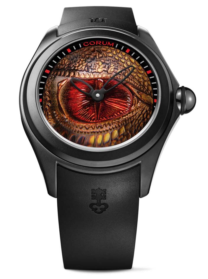 Мужские механический с автоподзаводом часы Corum Bubble L082-04508  каучук — Изображение 1