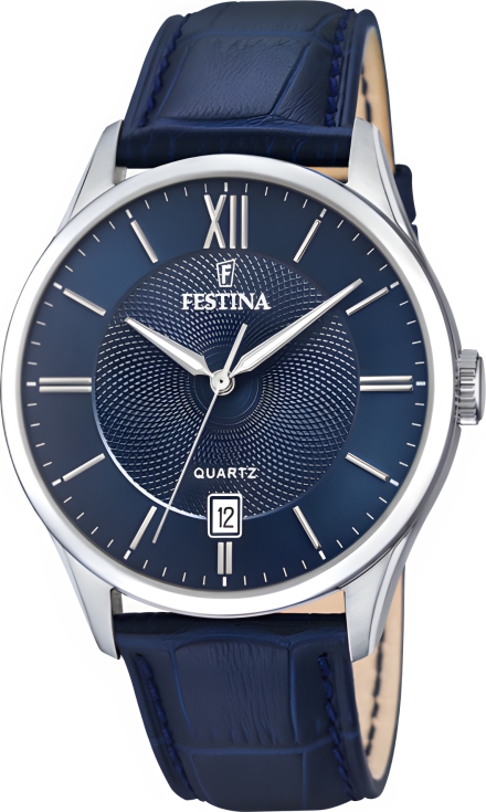 Мужские часы Festina Classic 20426.2, механизм кварцевый, циферблат , браслет кожа — Изображение 1