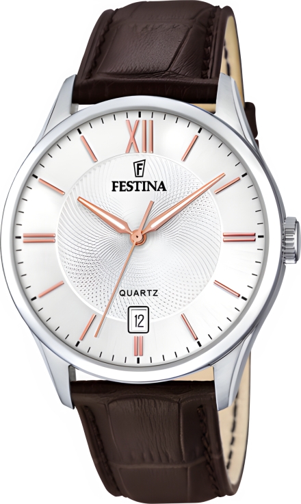 Мужские часы Festina Classic 20426.4, механизм кварцевый, циферблат , браслет кожа — Изображение 1