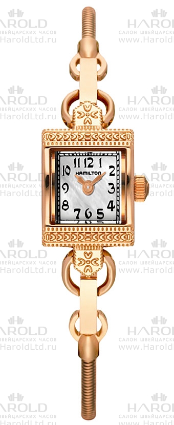 Женские кварцевый часы Hamilton American Classic H31241113 белый нержавеющая сталь + pvd — Изображение 1