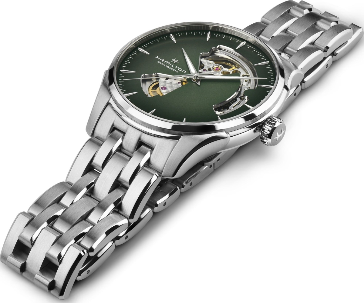 Мужские механический с автоподзаводом часы Hamilton Jazzmaster H32675160  нержавеющая сталь — Изображение 2