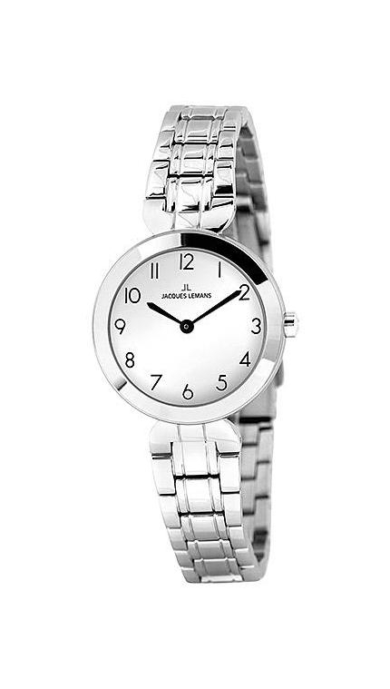 Женские часы Jacques Lemans Classic 1-2079B, механизм кварцевый, циферблат , браслет сталь — Изображение 1