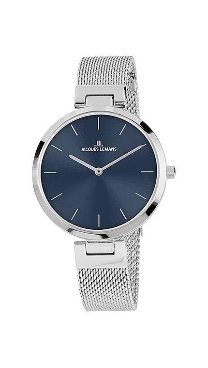 Женские часы Jacques Lemans Milano 1-2110C, механизм кварцевый, циферблат , браслет сталь — Изображение 1