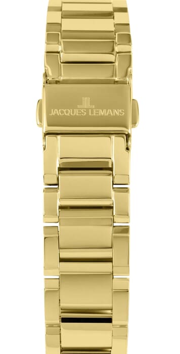 Женские часы Jacques Lemans Classic 1-2189L, механизм кварцевый, циферблат зеленый, браслет нержавеющая сталь + pvd — Изображение 4