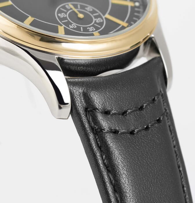 Мужские часы Jacques Lemans Classic 1-2197E, механизм кварцевый, циферблат черный, браслет кожа — Изображение 4
