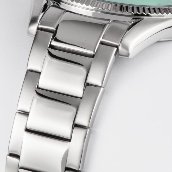 Мужские часы Jacques Lemans Classic 50-3F, механизм кварцевый, циферблат зеленый, браслет нержавеющая сталь — Изображение 4