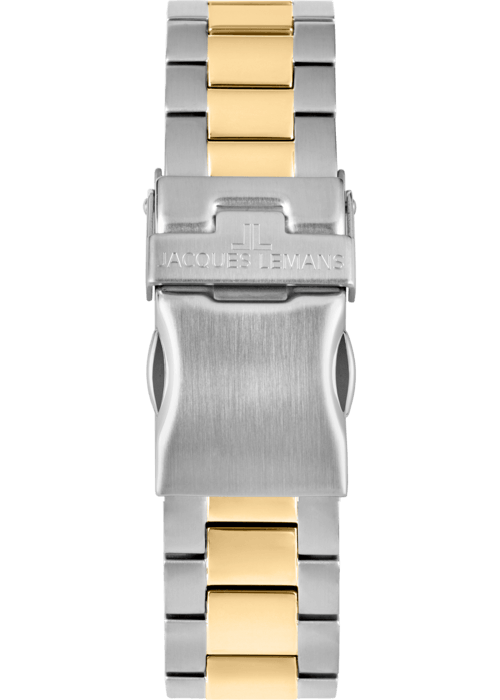 Мужские часы Jacques Lemans Classic 50-3J, механизм кварцевый, циферблат серый, браслет нержавеющая сталь — Изображение 5
