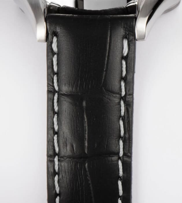 Мужские часы Jacques Lemans Classic 50-3U, механизм кварцевый, циферблат черный, браслет кожа — Изображение 4