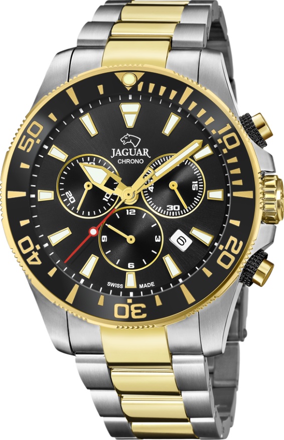 Мужские часы Jaguar Executive Diver Chrono J862.2, механизм кварцевый, циферблат , браслет нержавеющая сталь — Изображение 1