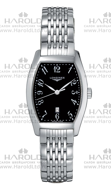 Женские кварцевый часы Longines Longines Evidenza L2.155.4.53.6 черный  — Изображение 1