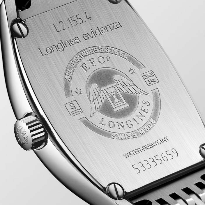 Женские кварцевый часы Longines Longines Evidenza L2.155.4.71.6 серебристый нержавеющая сталь — Изображение 3