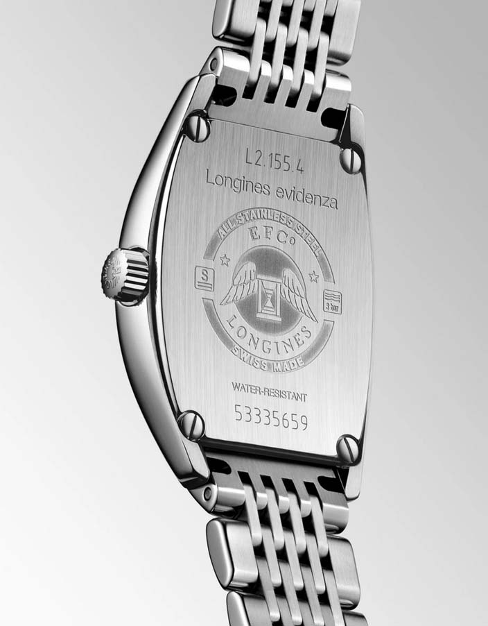 Женские кварцевый часы Longines Longines Evidenza L2.155.4.71.6 серебристый нержавеющая сталь — Изображение 5