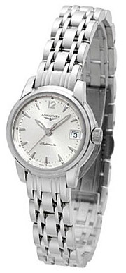 Женские часы Longines Saint-Imier Collection L2.263.4.72.6, механизм механический с автоподзаводом, циферблат серебристый, браслет нержавеющая сталь — Изображение 2