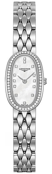 Женские часы Longines Longines Symphonette L2.304.0.87.6, механизм кварцевый, циферблат белый, браслет нержавеющая сталь — Изображение 1