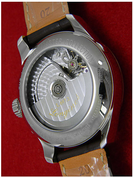 Мужские часы Longines The Longines Master Collection L2.714.4.71.5, механизм механический с автоподзаводом, циферблат белый, браслет кожа — Изображение 3