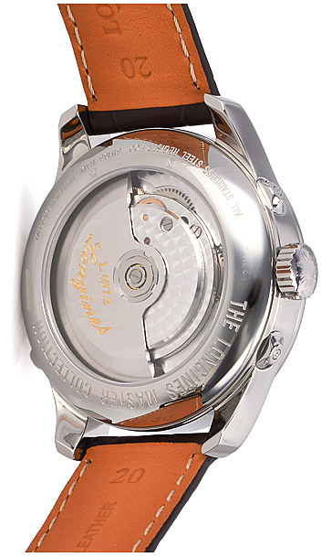 Мужские часы Longines The Longines Master Collection L2.714.4.71.5, механизм механический с автоподзаводом, циферблат белый, браслет кожа — Изображение 5