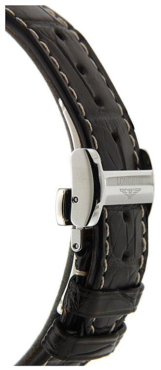 Мужские часы Longines The Longines Master Collection L2.755.4.78.3, механизм механический с автоподзаводом, циферблат серебристый, браслет кожа — Изображение 4