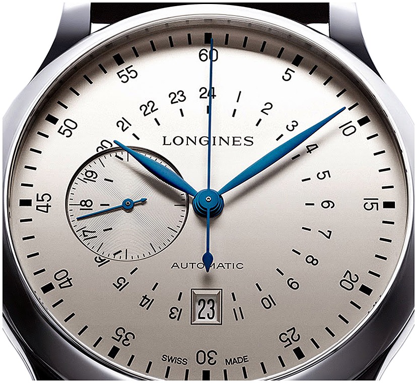Single Push Longines 24 LONGINES 24 Hr Single Push Piece CHRONO