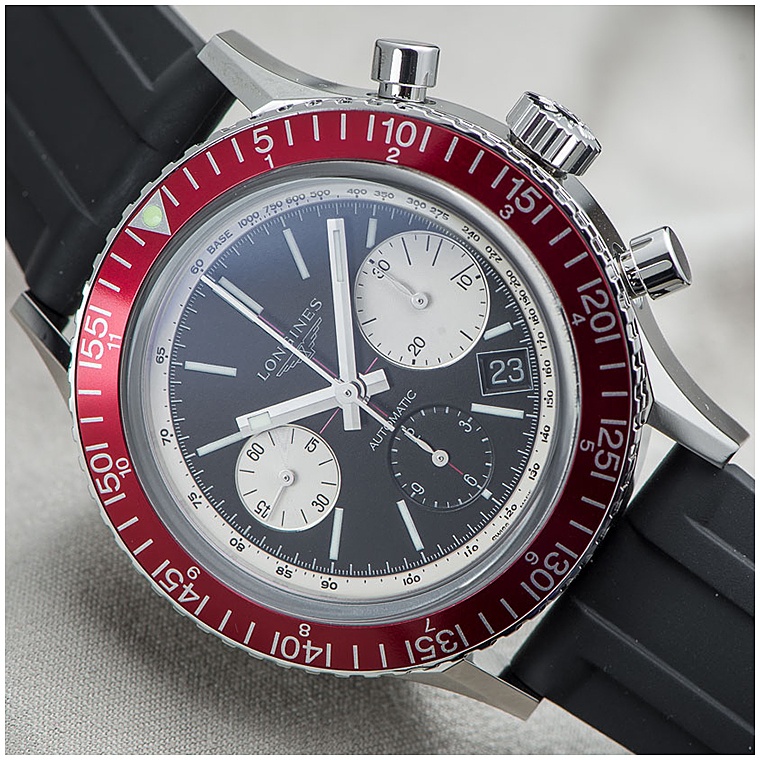 Часы Longines Heritage Diver 1967 L2.808.4.52.6 (alt. ref