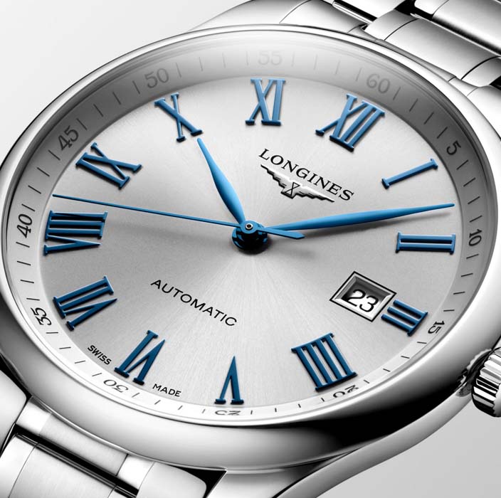 Мужские часы Longines The Longines Master Collection L2.893.4.79.6, механизм механический с автоподзаводом, циферблат серебристый, браслет нержавеющая сталь — Изображение 2