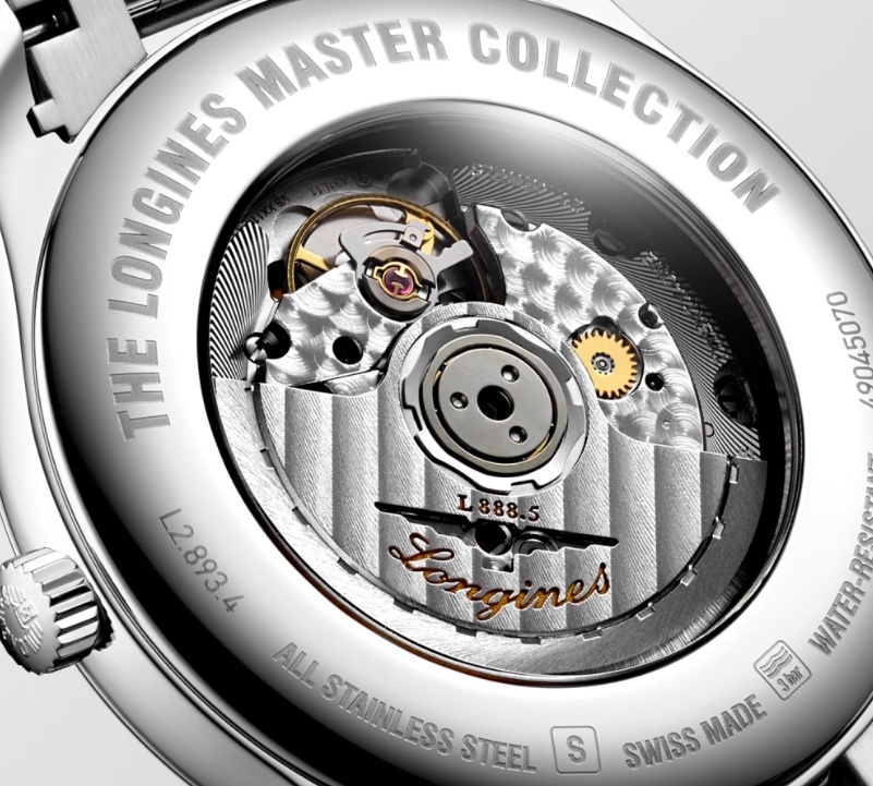 Мужские механический с автоподзаводом часы Longines The Longines Master Collection L2.893.4.92.6 синий нержавеющая сталь — Изображение 4