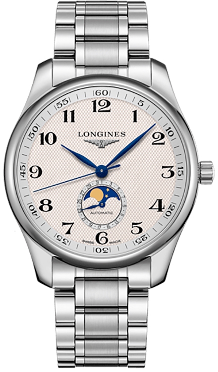 Мужские механический с автоподзаводом часы Longines The Longines Master Collection L2.919.4.78.6 серебристый нержавеющая сталь — Изображение 1