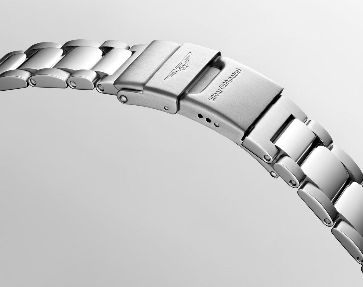 Женские кварцевый часы Longines HydroConquest L3.370.4.96.6 синий нержавеющая сталь — Изображение 7