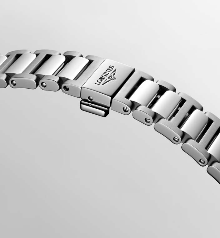 Женские часы Longines Conquest L3.430.4.07.6, механизм механический с автоподзаводом, циферблат зеленый, браслет нержавеющая сталь — Изображение 8