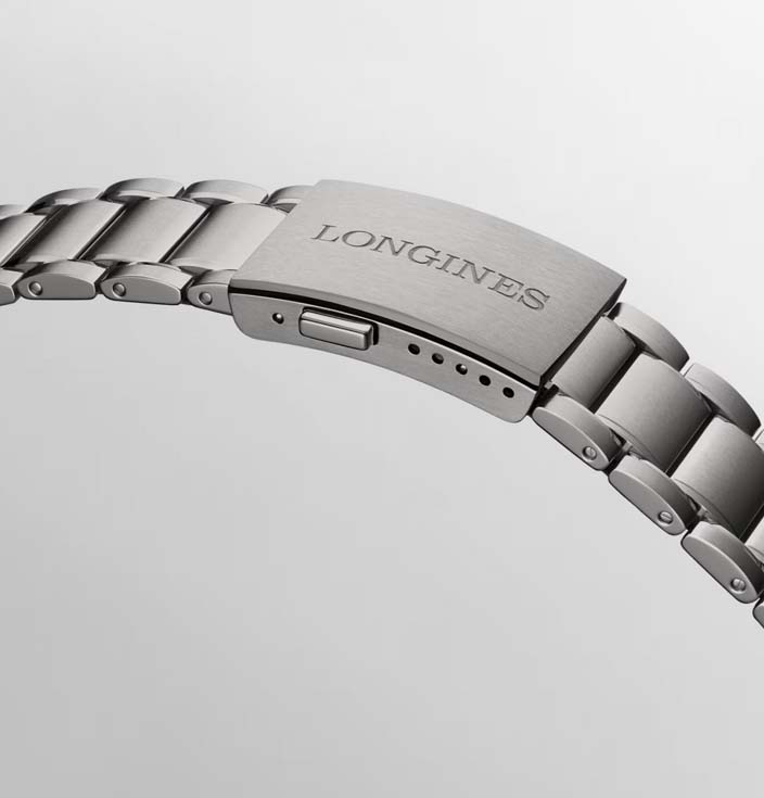 Мужские часы Longines Longines Spirit L3.802.1.53.6, механизм механический с автоподзаводом, циферблат серый, браслет титан — Изображение 6