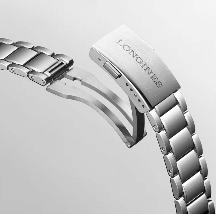 Мужские часы Longines Longines Spirit L3.802.4.60.6, механизм механический с автоподзаводом, циферблат черный, браслет нержавеющая сталь — Изображение 7