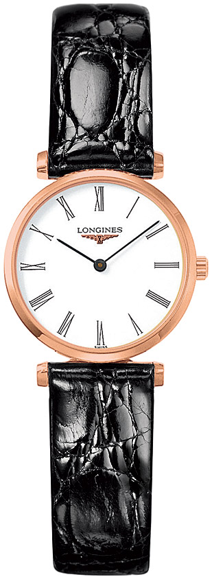 Женские часы Longines La Grande Classique de Longines L4.209.1.91.2, механизм кварцевый, циферблат белый, браслет кожа — Изображение 1