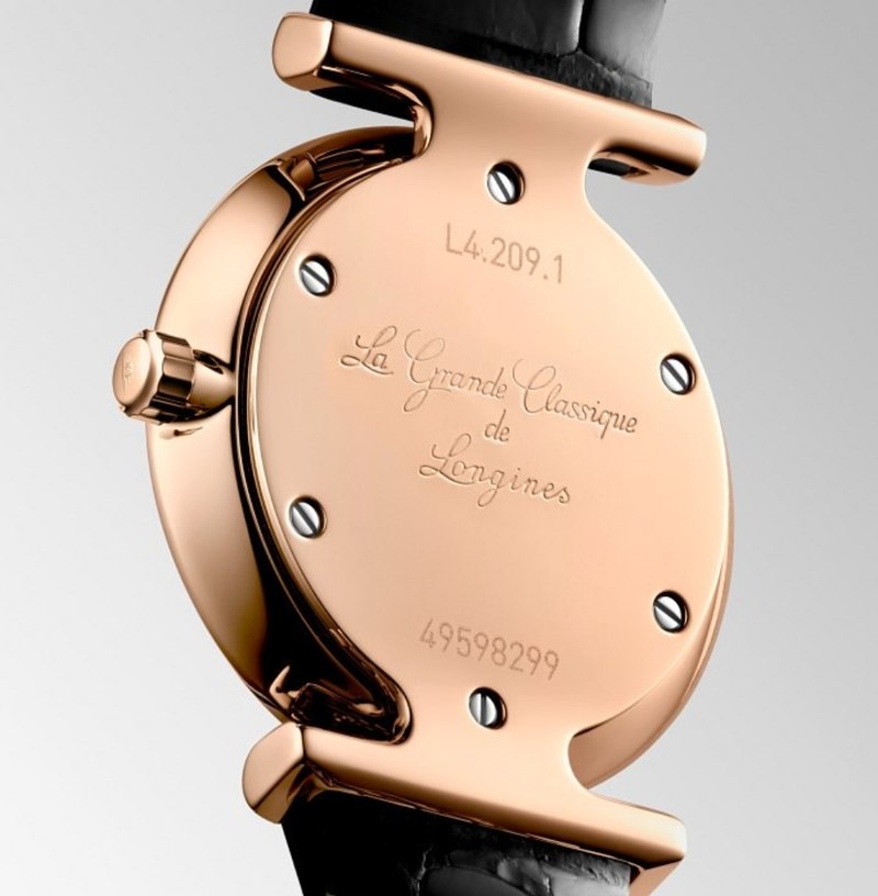 Женские часы Longines La Grande Classique de Longines L4.209.1.97.2, механизм кварцевый, циферблат белый, браслет кожа — Изображение 2