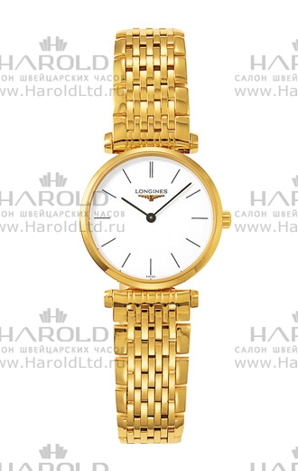 Женские кварцевый часы Longines La Grande Classique de Longines L4.209.2.12.8 белый нержавеющая сталь + pvd — Изображение 1