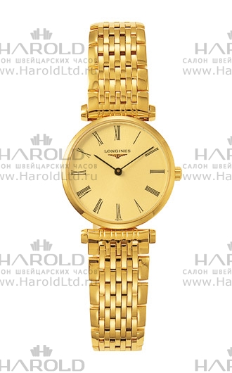 Женские кварцевый часы Longines La Grande Classique de Longines L4.209.2.31.8 золотистый нержавеющая сталь + pvd — Изображение 1