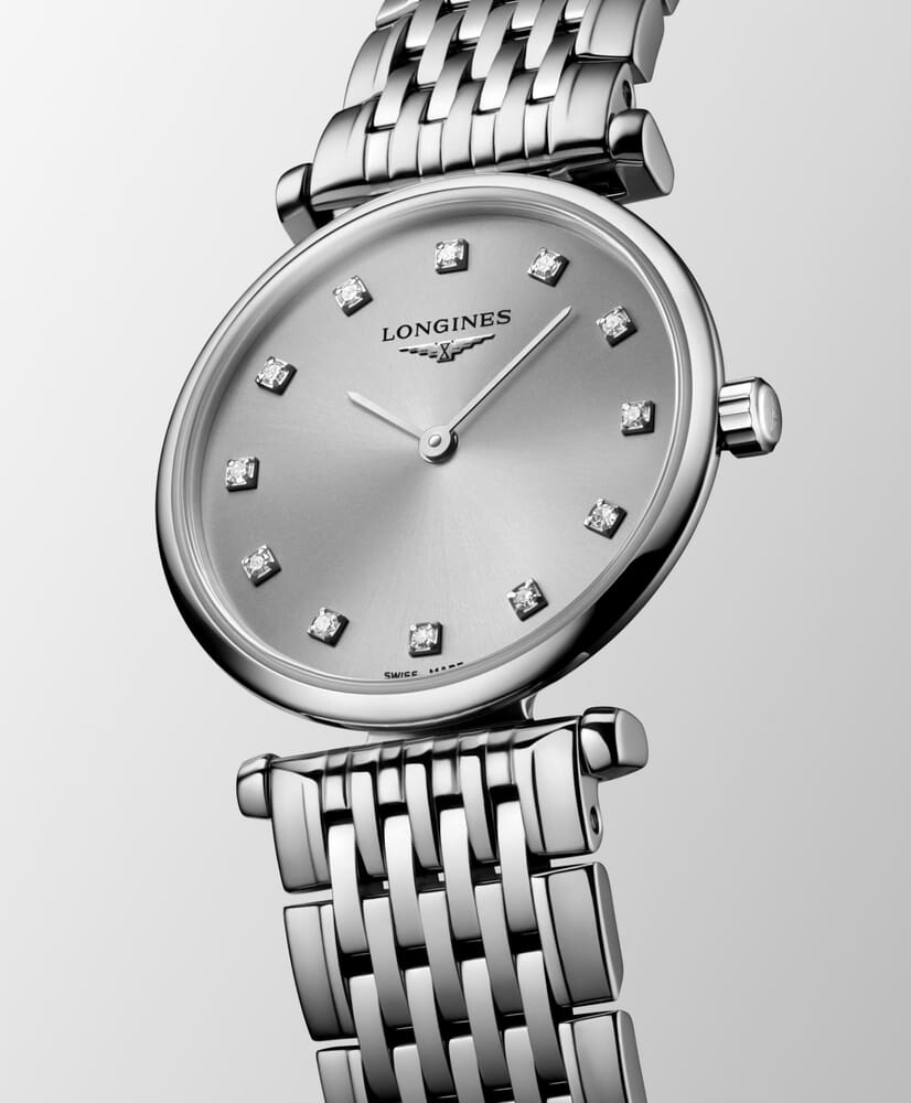 Женские кварцевый часы Longines La Grande Classique de Longines L4.209.4.70.6 серебристый нержавеющая сталь — Изображение 5