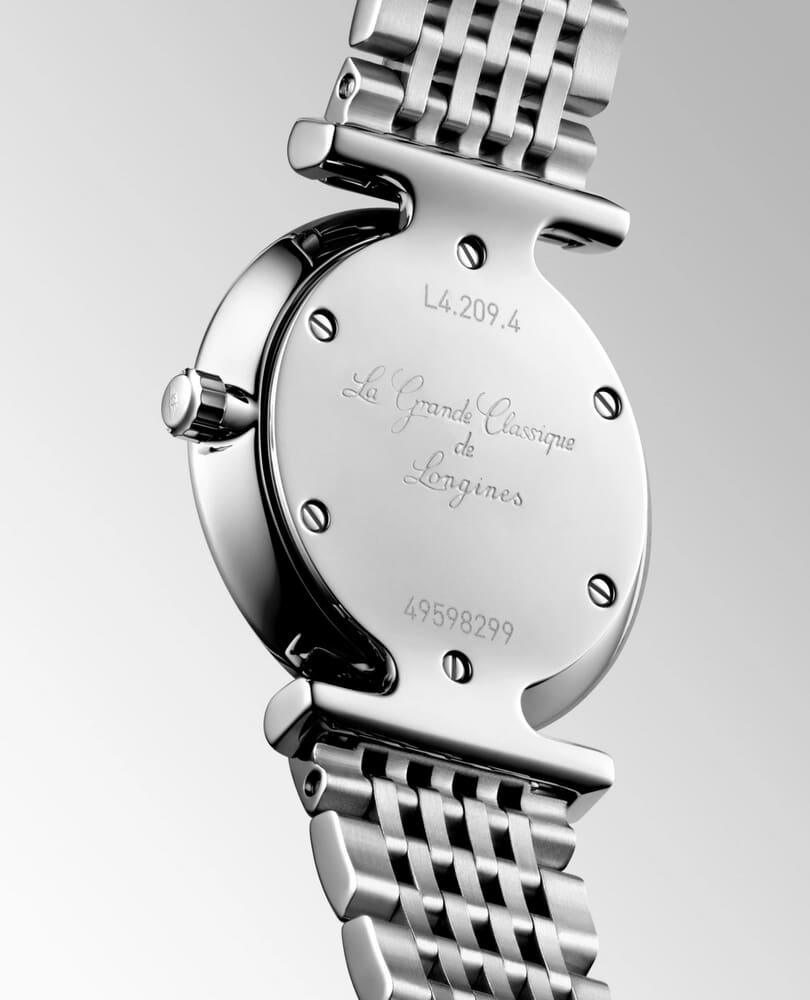 Женские кварцевый часы Longines La Grande Classique de Longines L4.209.4.70.6 серебристый нержавеющая сталь — Изображение 8