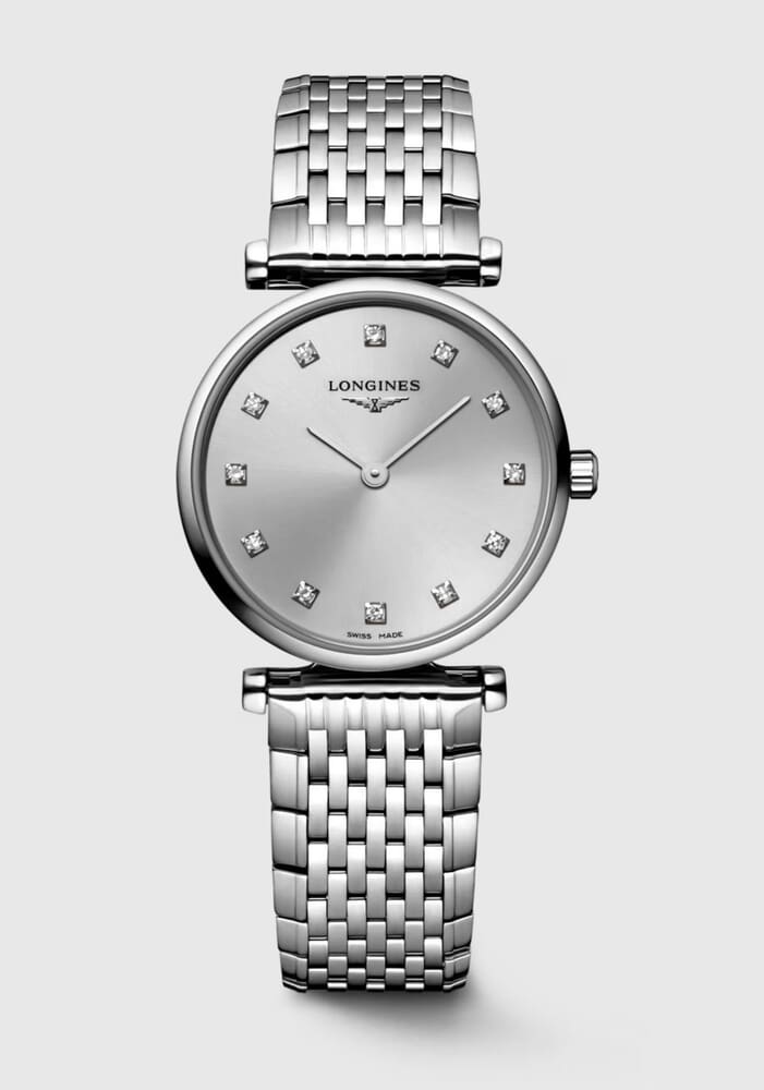 Женские кварцевый часы Longines La Grande Classique de Longines L4.209.4.70.6 серебристый нержавеющая сталь — Изображение 1