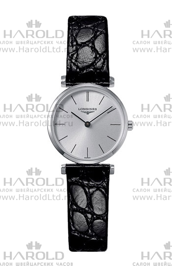 Женские кварцевый часы Longines La Grande Classique de Longines L4.209.4.72.2 серебристый кожа — Изображение 1