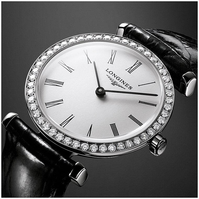 Женские часы Longines La Grande Classique de Longines L4.241.0.11.2, механизм кварцевый, циферблат белый, браслет кожа — Изображение 3