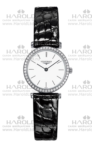 Женские часы Longines La Grande Classique de Longines L4.241.0.12.2, механизм кварцевый, циферблат белый, браслет кожа — Изображение 1