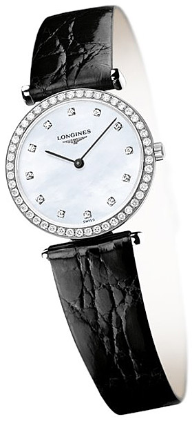 Женские часы Longines La Grande Classique de Longines L4.241.0.80.2, механизм кварцевый, циферблат белый, браслет кожа — Изображение 2