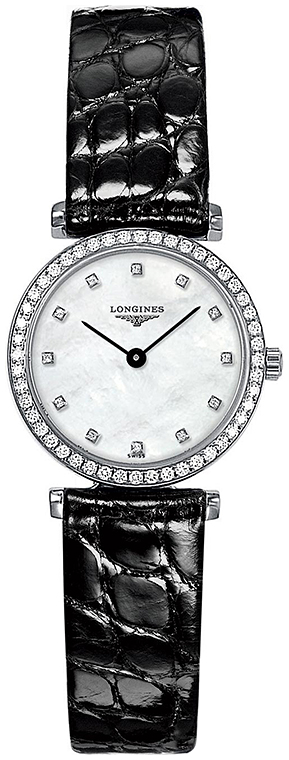 Женские часы Longines La Grande Classique de Longines L4.241.0.80.2, механизм кварцевый, циферблат белый, браслет кожа — Изображение 1