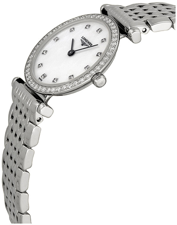 Женские часы Longines La Grande Classique de Longines L4.241.0.80.6, механизм кварцевый, циферблат белый, браслет нержавеющая сталь — Изображение 3