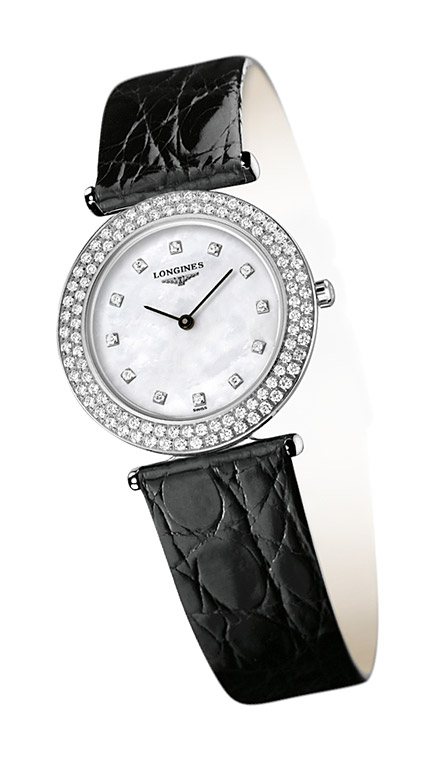 Женские часы Longines La Grande Classique de Longines L4.308.0.87.2, механизм кварцевый, циферблат белый, браслет кожа — Изображение 2