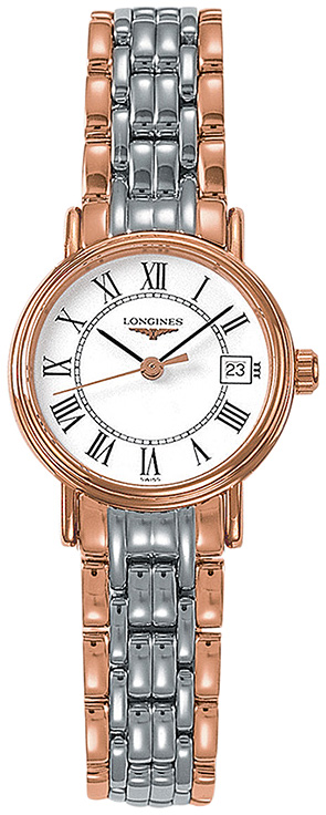 Женские кварцевый часы Longines Presence L4.320.1.11.7 белый нержавеющая сталь + pvd — Изображение 1
