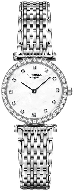 Женские часы Longines La Grande Classique de Longines L4.341.0.80.6, механизм кварцевый, циферблат белый, браслет нержавеющая сталь — Изображение 1